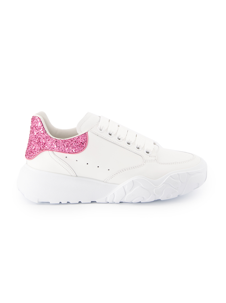 스니커즈 Baskets Court Trainer Alexander McQueen 분홍색 Femme