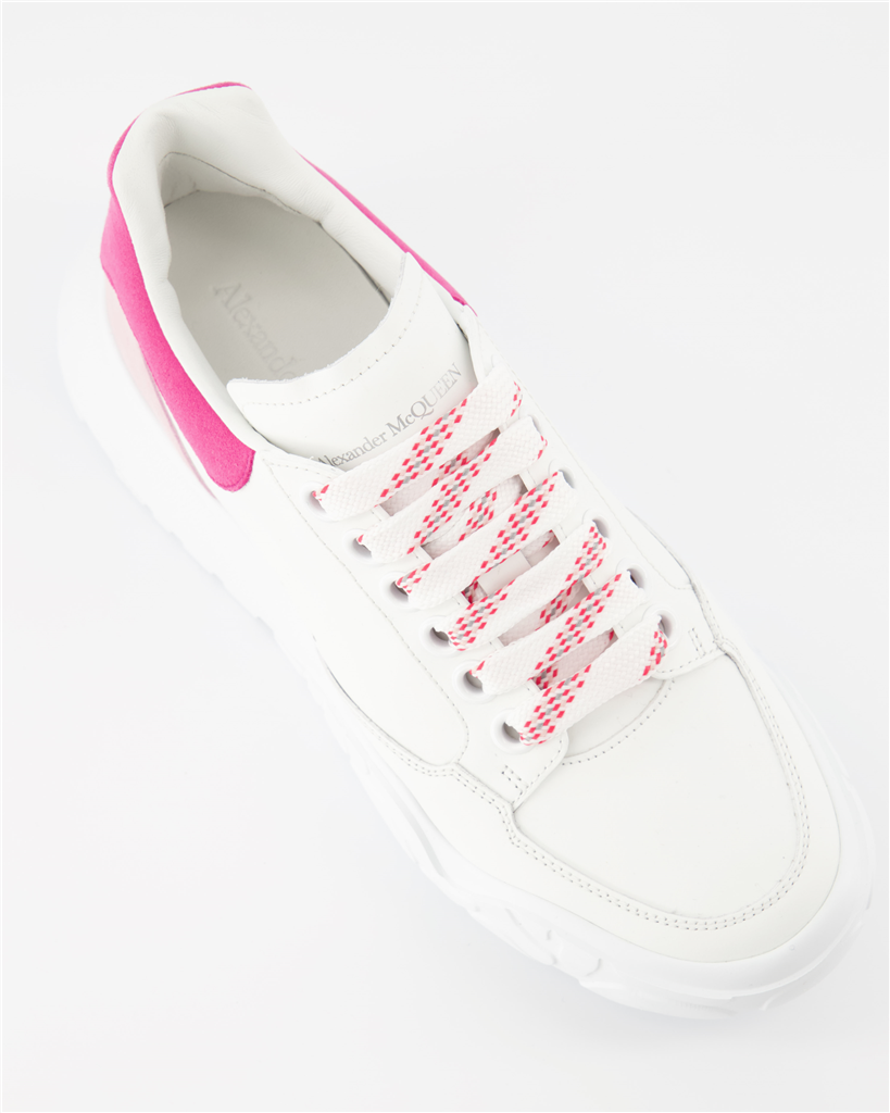스니커즈 Baskets Court Trainer Alexander McQueen 분홍색 Femme