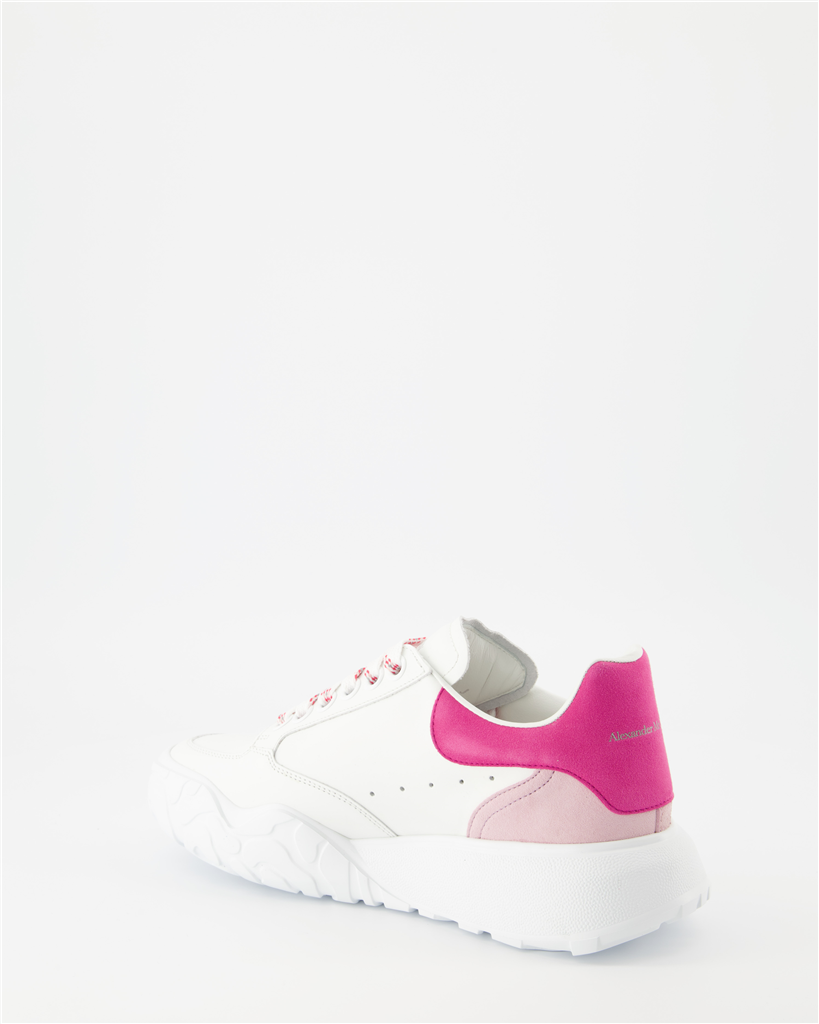 스니커즈 Baskets Court Trainer Alexander McQueen 분홍색 Femme