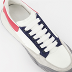 스니커즈 Baskets Court Trainer Alexander McQueen 빨간색 Homme