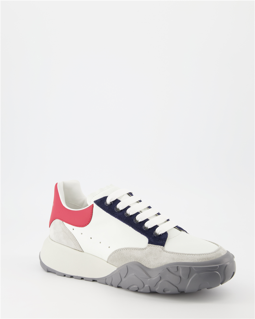 스니커즈 Baskets Court Trainer Alexander McQueen 빨간색 Homme