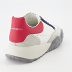 스니커즈 Baskets Court Trainer Alexander McQueen 빨간색 Homme