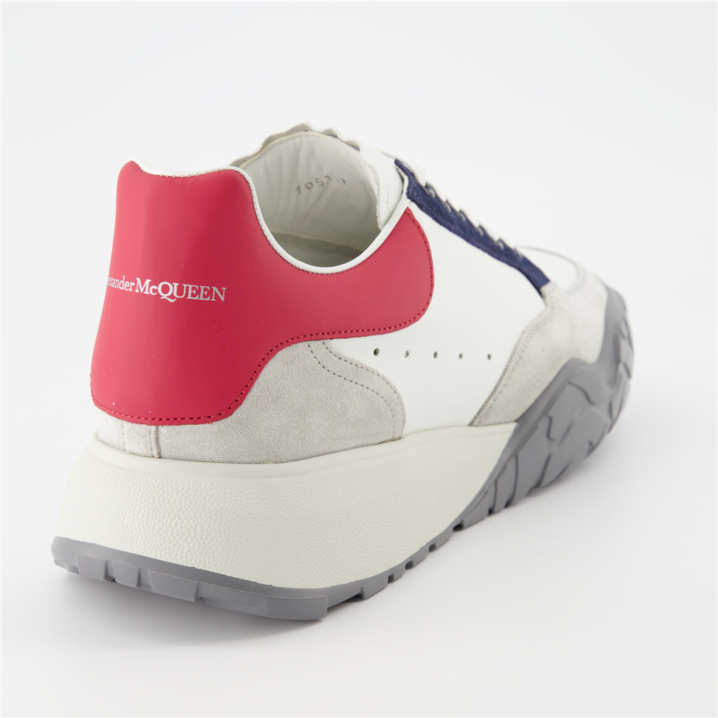 스니커즈 Baskets Court Trainer Alexander McQueen 빨간색 Homme