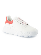 스니커즈 Baskets Court Trainer Alexander McQueen 빨간색 Femme