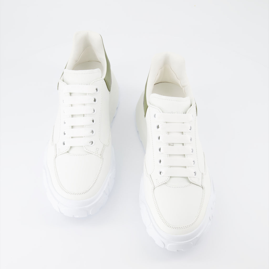 스니커즈 Baskets Court Trainer Alexander McQueen 녹색 Homme