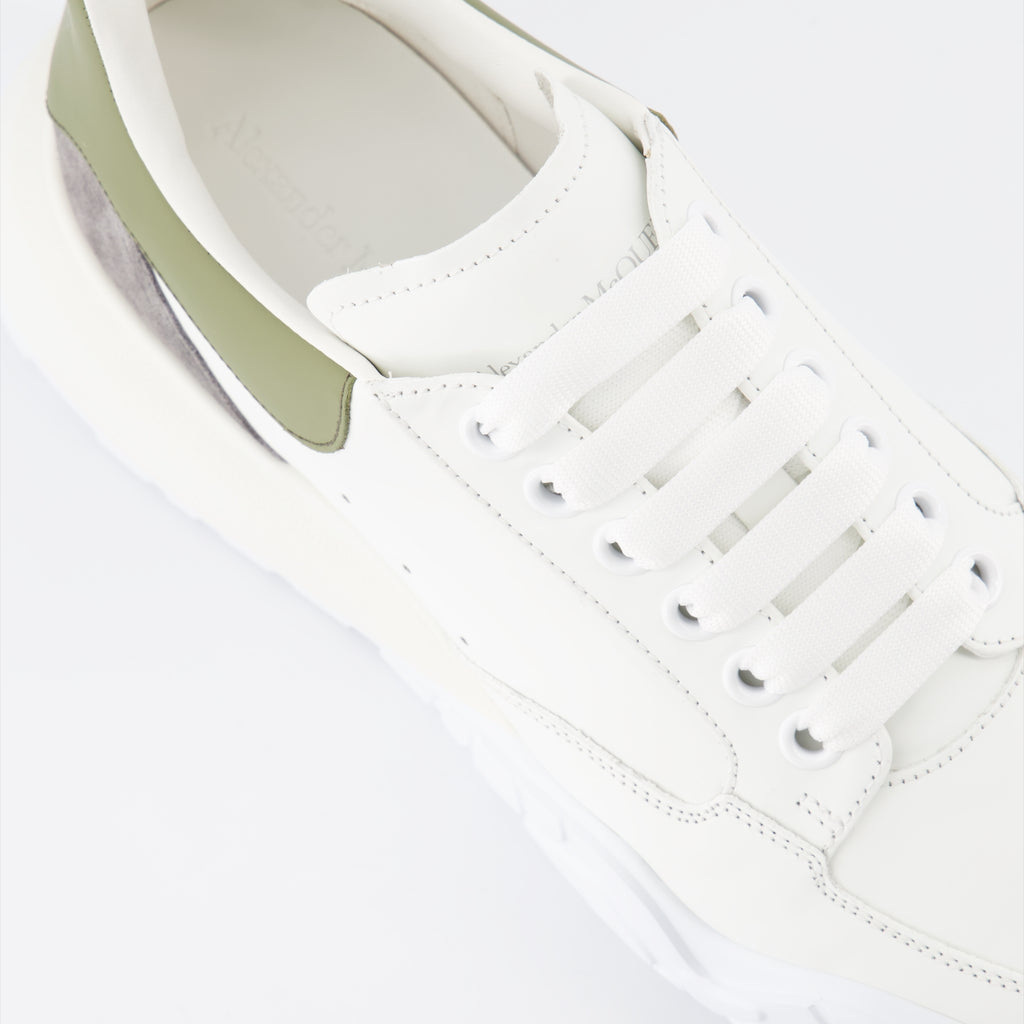스니커즈 Baskets Court Trainer Alexander McQueen 녹색 Homme