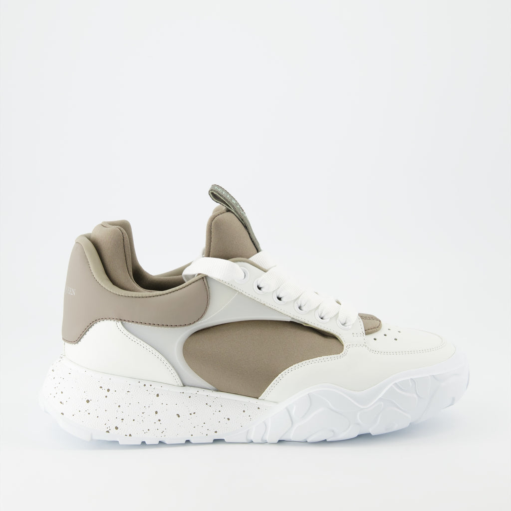 스니커즈 Baskets Court Trainers Alexander McQueen 베이지 Homme