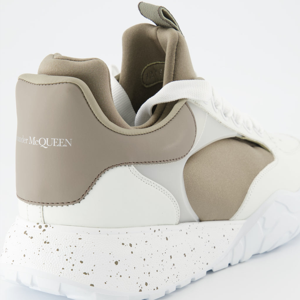 스니커즈 Baskets Court Trainers Alexander McQueen 베이지 Homme