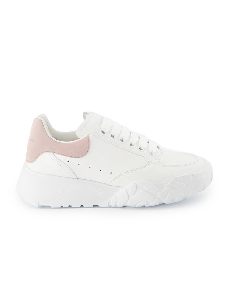 스니커즈 Baskets court trainers Alexander McQueen 분홍색 Femme