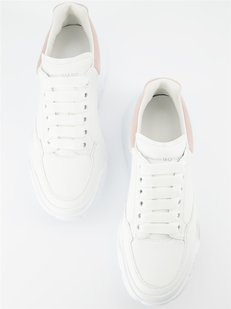 스니커즈 Baskets court trainers Alexander McQueen 분홍색 Femme