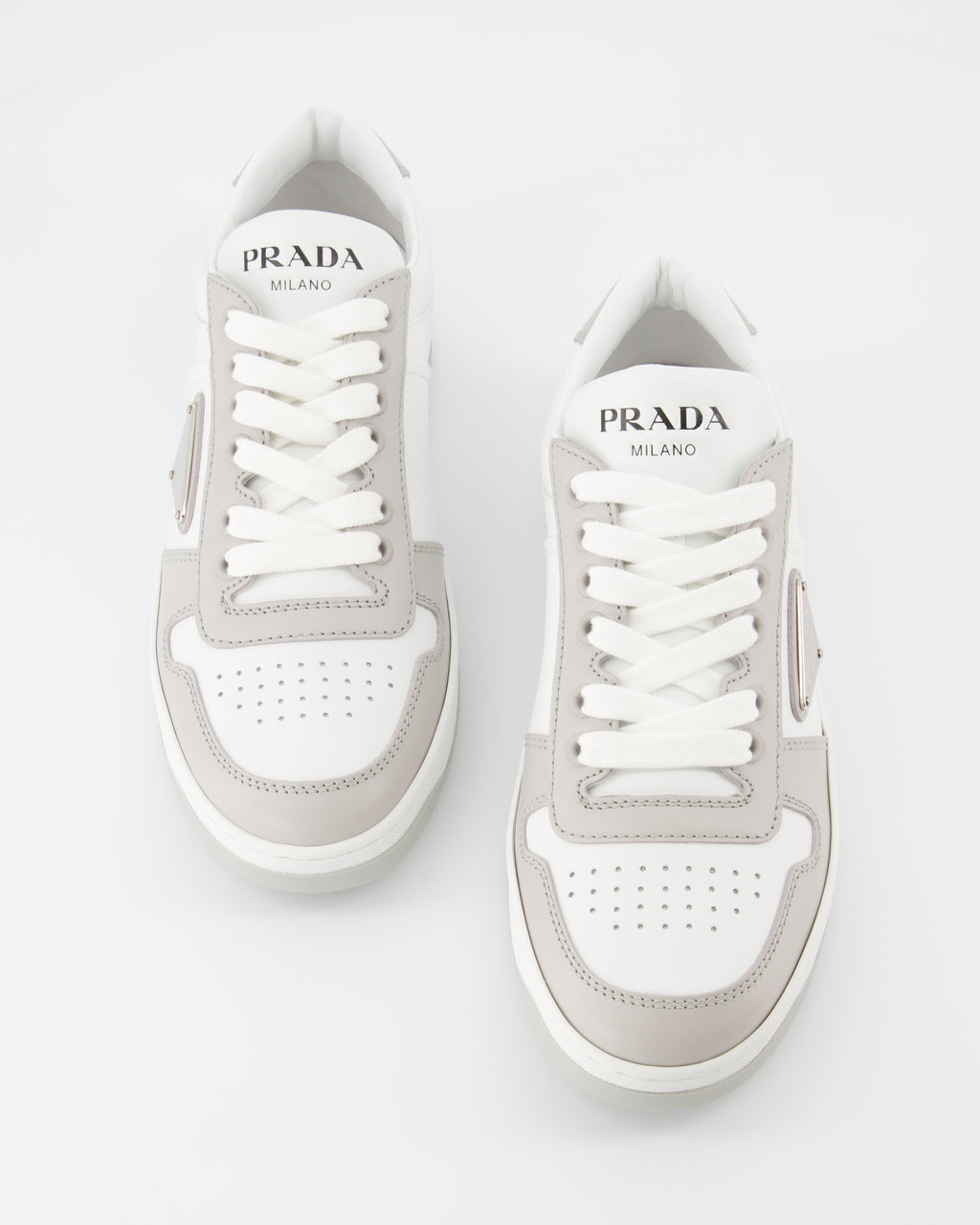 스니커즈 Baskets Downtown Prada 회색 Femme