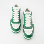 스니커즈 Baskets Downtown Prada 녹색 Homme