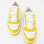 스니커즈 Baskets Downtown Prada 노란색 Femme