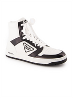 Baskets Baskets en cuir Prada Blanc Femme