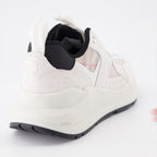 Baskets Baskets en cuir et mesh Burberry Beige Femme