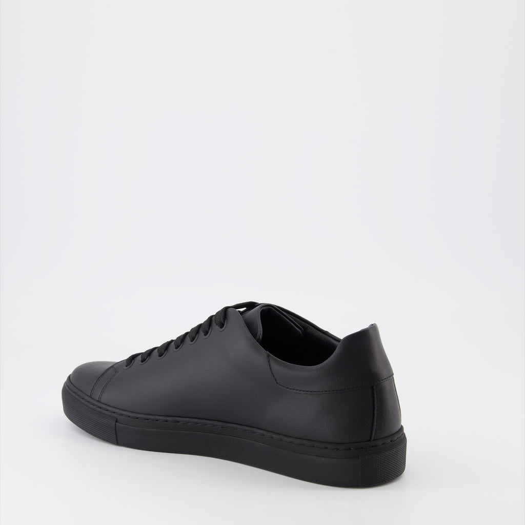Sneaker Baskets à logo Moschino Schwarz Homme