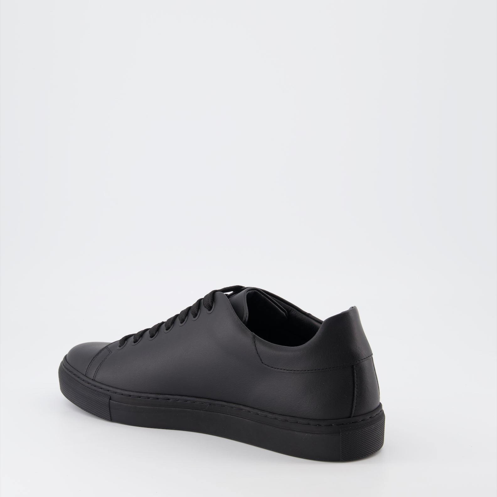 Sneaker Baskets à logo Moschino Schwarz Homme