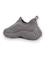 Baskets Baskets en jersey Miu Miu Gris Femme