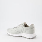Baskets Baskets en Re-Nylon Prada Gris Homme