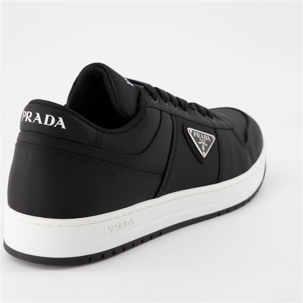 Baskets Baskets en Re-Nylon Prada Noir Homme