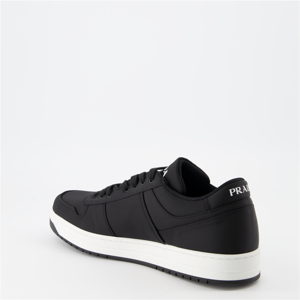Baskets Baskets en Re-Nylon Prada Noir Homme