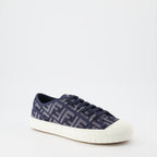 Baskets Baskets Fendi Domino Fendi Bleu Homme