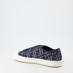 Baskets Baskets Fendi Domino Fendi Bleu Homme
