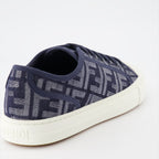 Baskets Baskets Fendi Domino Fendi Bleu Homme