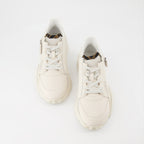 Baskets Baskets Fendi Flow Fendi Beige Femme