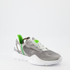 Baskets Fendi Flow en nylon gris