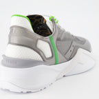 Baskets Fendi Flow en nylon gris