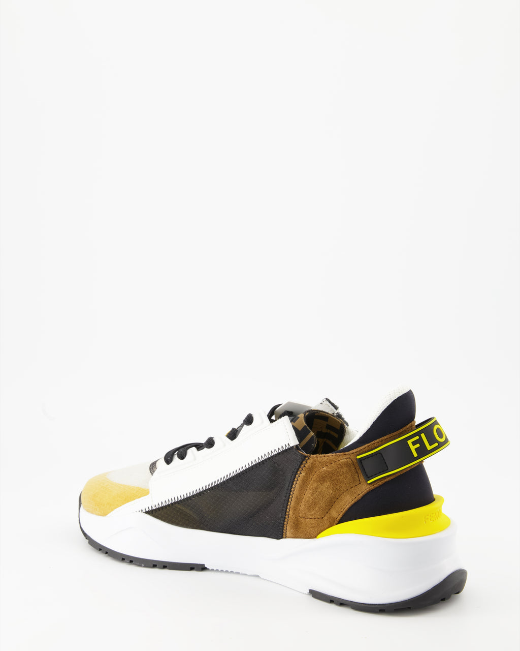 Baskets Baskets Fendi Flow Fendi Jaune Homme