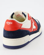 Baskets Baskets Fendi Match Fendi Bleu Homme