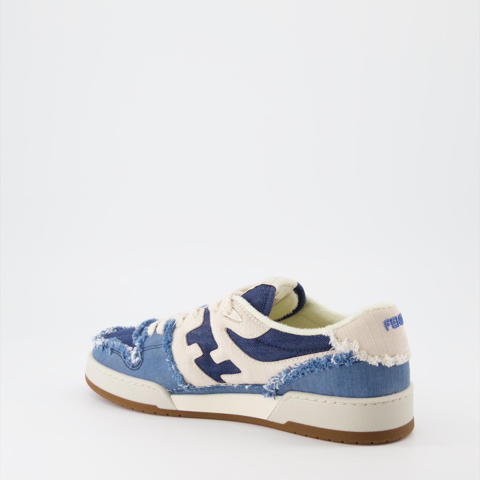 Baskets Baskets Fendi Match Fendi Bleu Homme