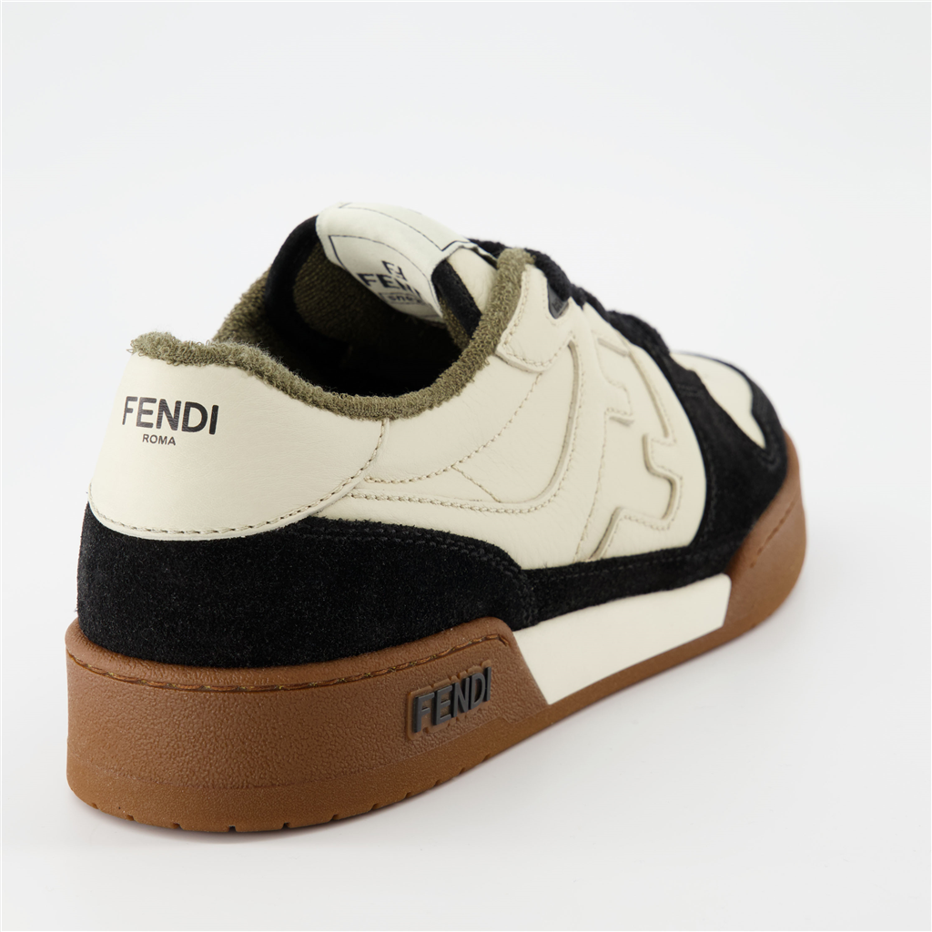 Baskets Baskets Fendi Match Fendi Noir Homme
