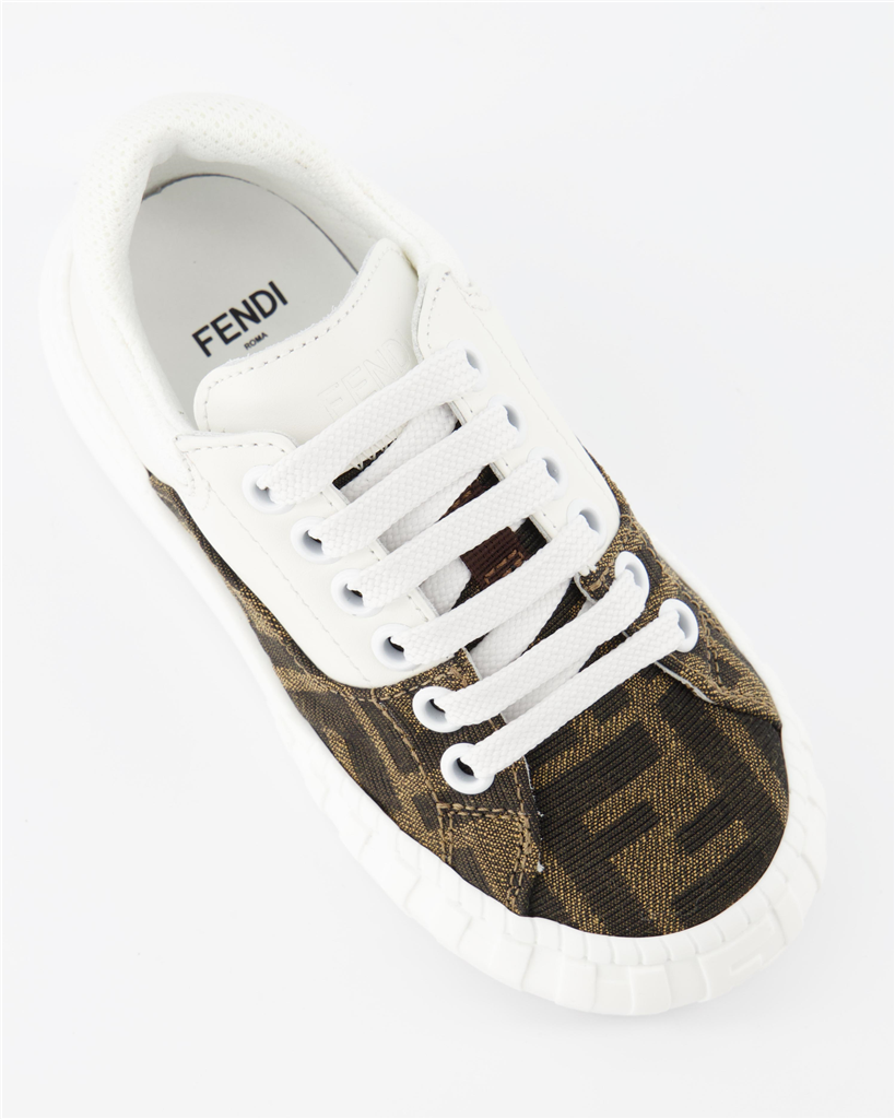 Chaussures Baskets FF Fendi Marron Garçons (3 ans et +)