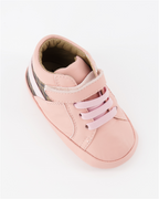 Chaussures Baskets FF Fendi Rose Enfants