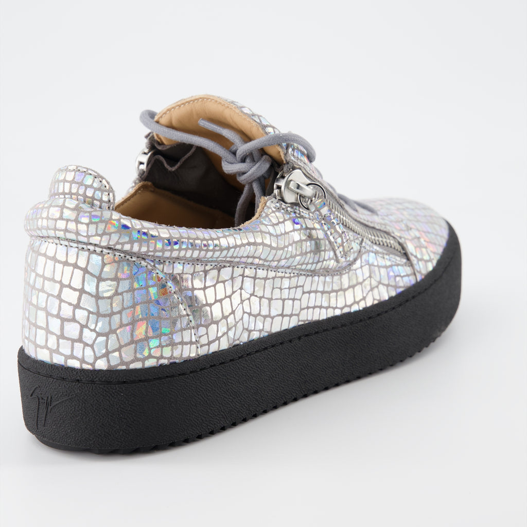 Baskets Baskets Frankie Giuseppe Zanotti Argenté Homme