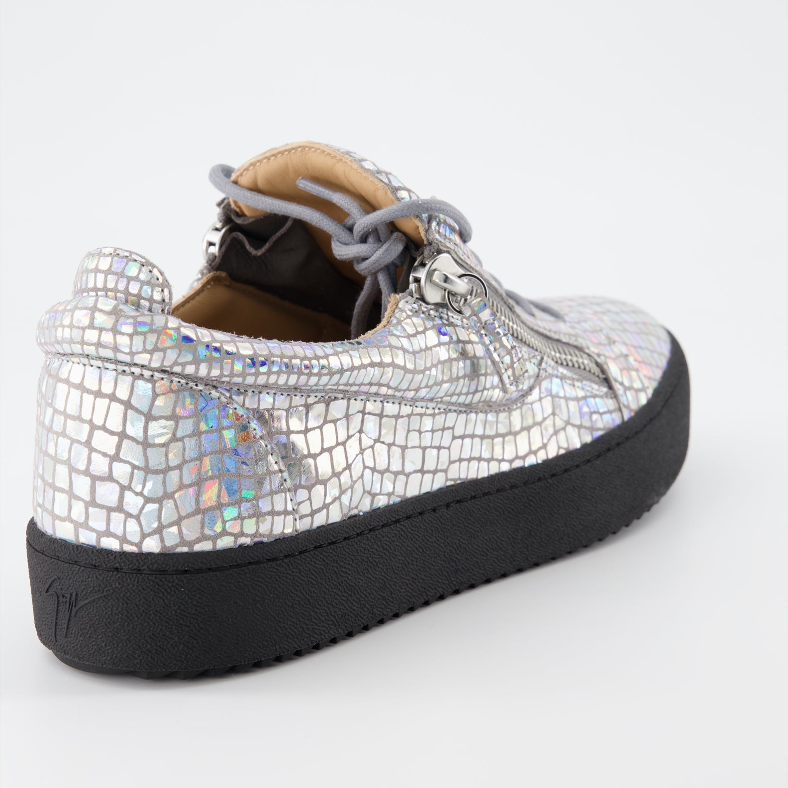 Baskets Baskets Frankie Giuseppe Zanotti Argenté Homme