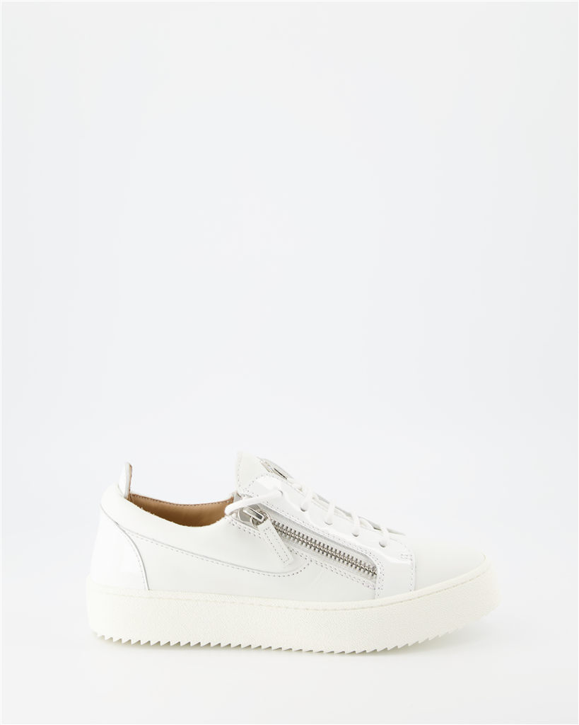 Baskets Baskets Frankie Giuseppe Zanotti Blanc Femme