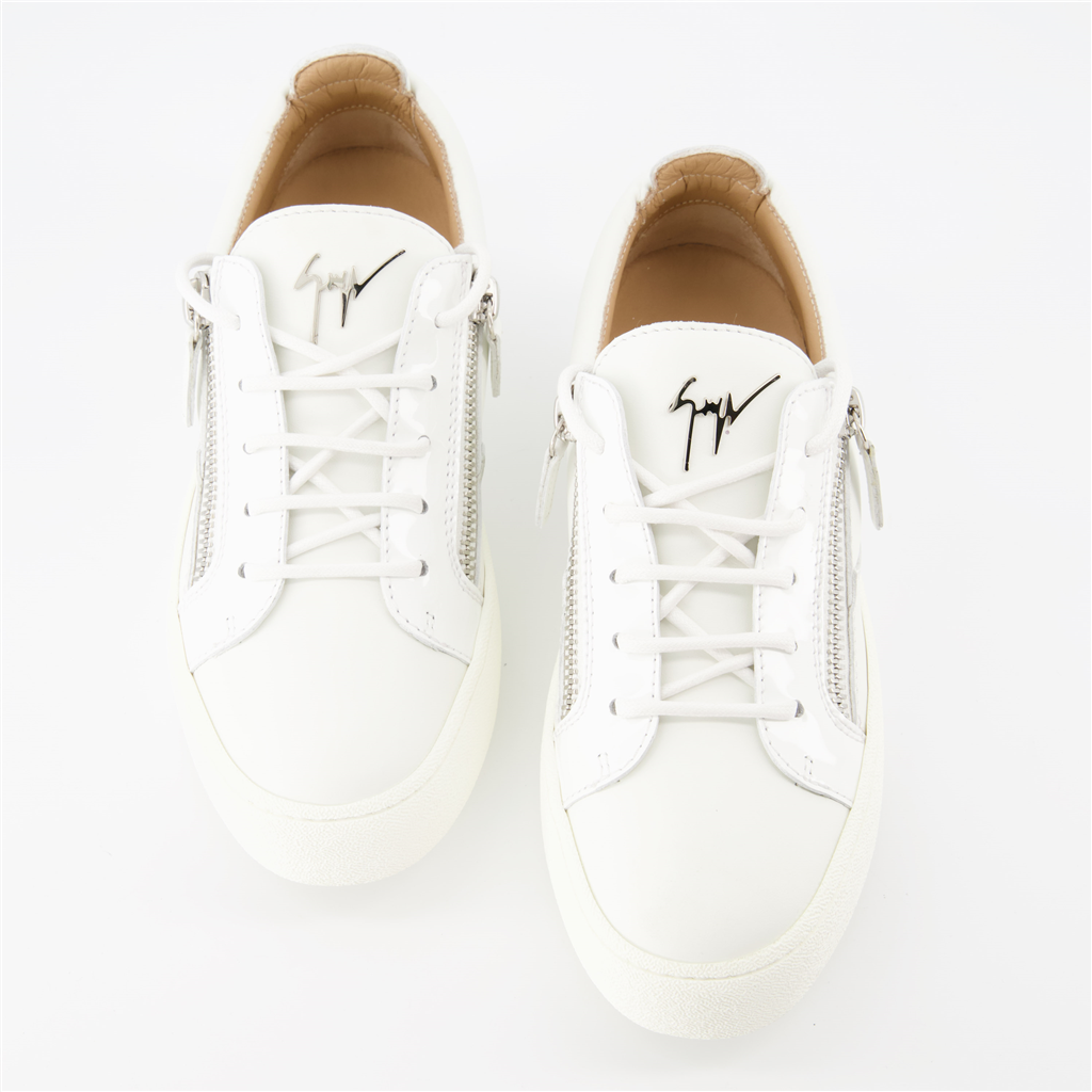 Baskets Baskets Frankie Giuseppe Zanotti Blanc Femme