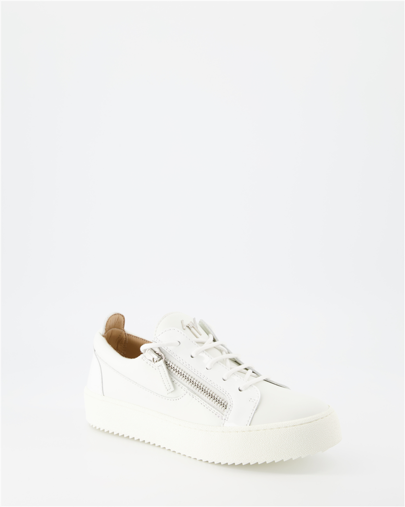 Baskets Baskets Frankie Giuseppe Zanotti Blanc Femme