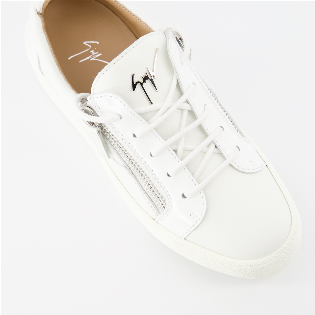 Baskets Baskets Frankie Giuseppe Zanotti Blanc Femme