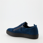 Baskets Baskets Frankie Giuseppe Zanotti Bleu Homme