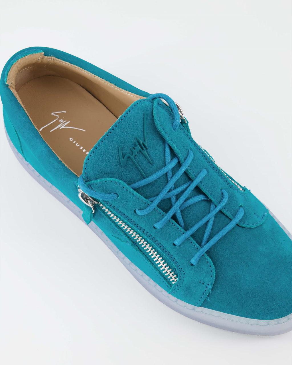 Baskets Baskets Frankie Giuseppe Zanotti Bleu Homme