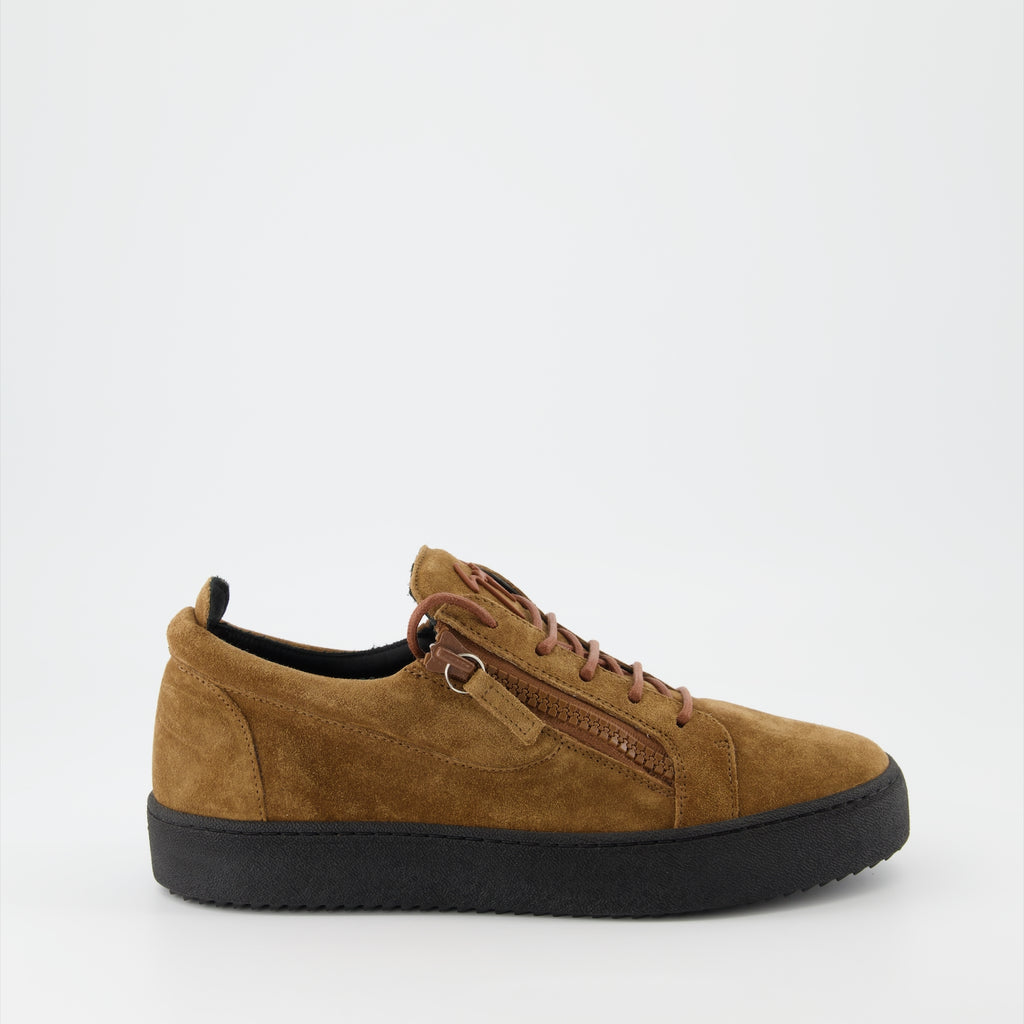 Baskets Baskets Frankie Giuseppe Zanotti Marron Homme