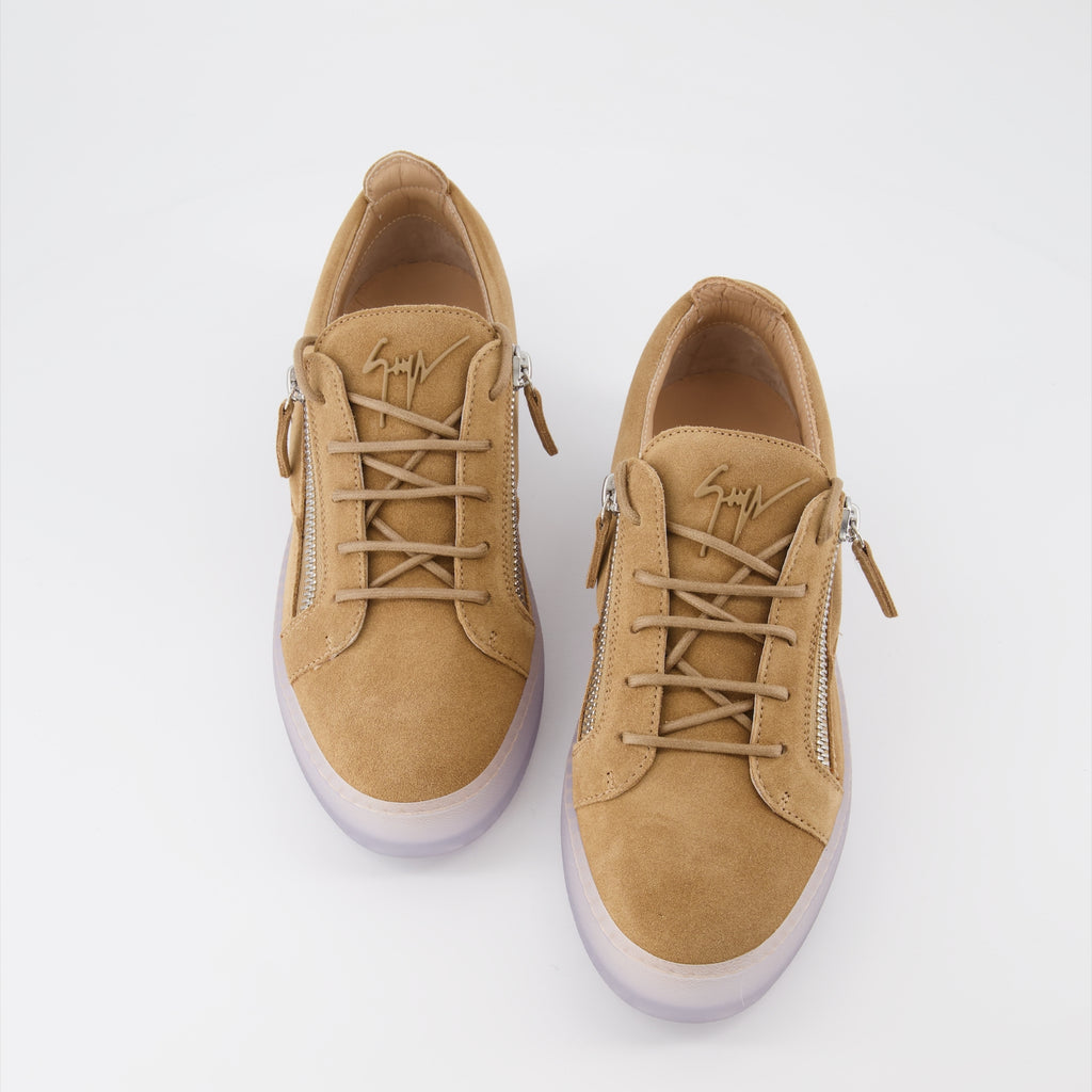 Baskets Baskets Frankie Giuseppe Zanotti Marron Homme