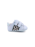 Chaussures Baskets Greca Versace Bleu Enfants