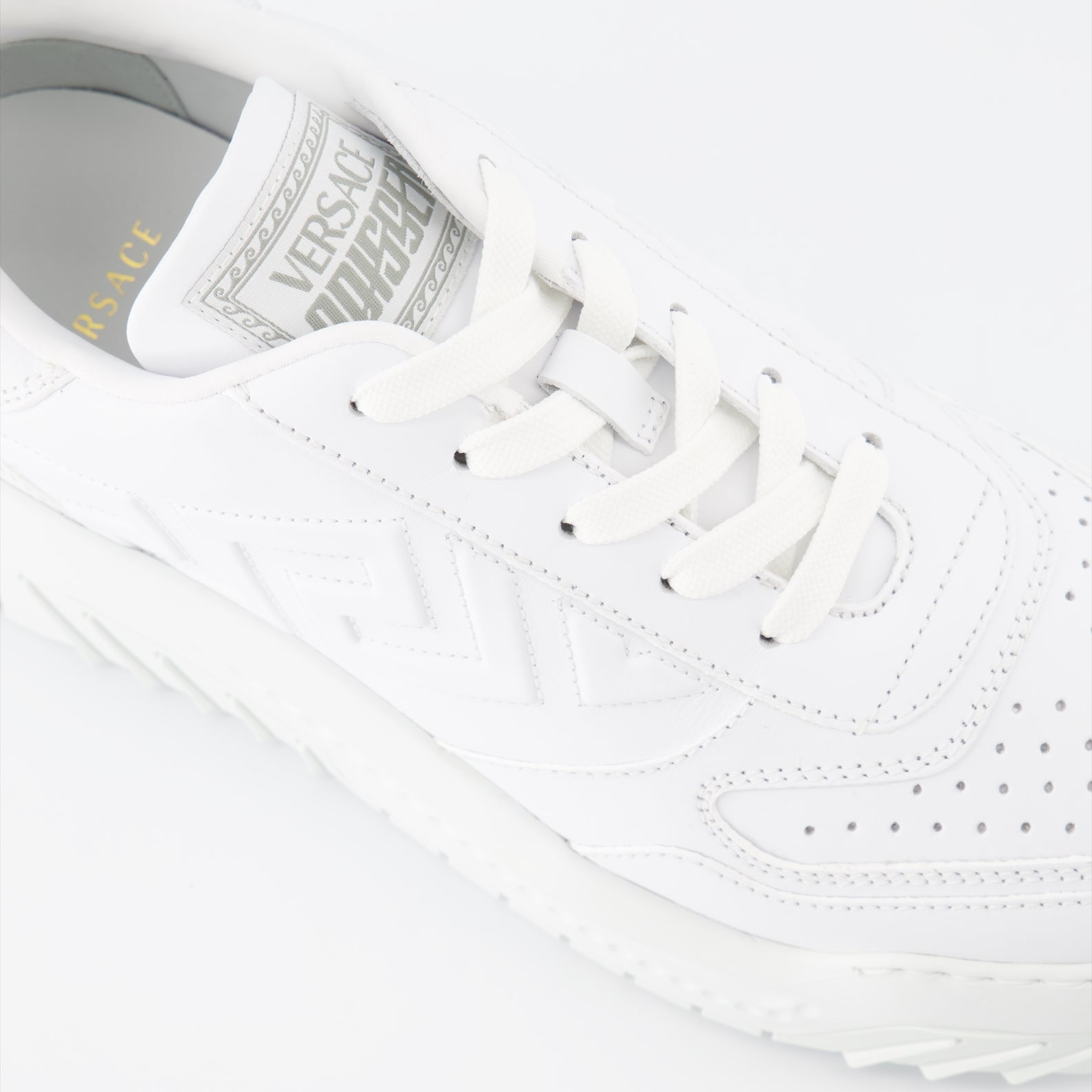 Baskets Baskets Greca Odissea Versace Blanc Homme