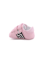 Chaussures Baskets Greca Versace Rose Enfants